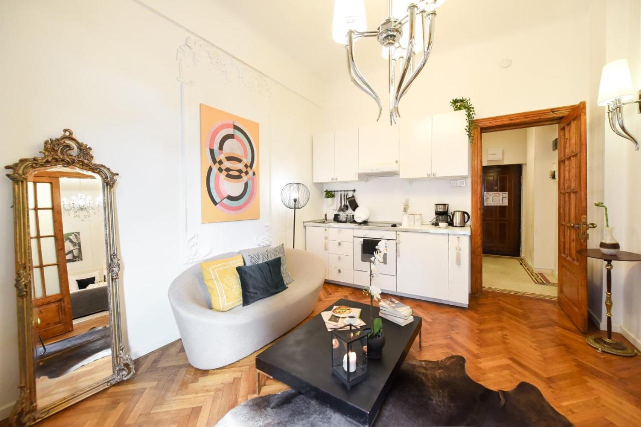 Vintage Elegance, Modern Comfort: 1Br Apartment Overlooking Calea Victoriei Bukarest Kültér fotó